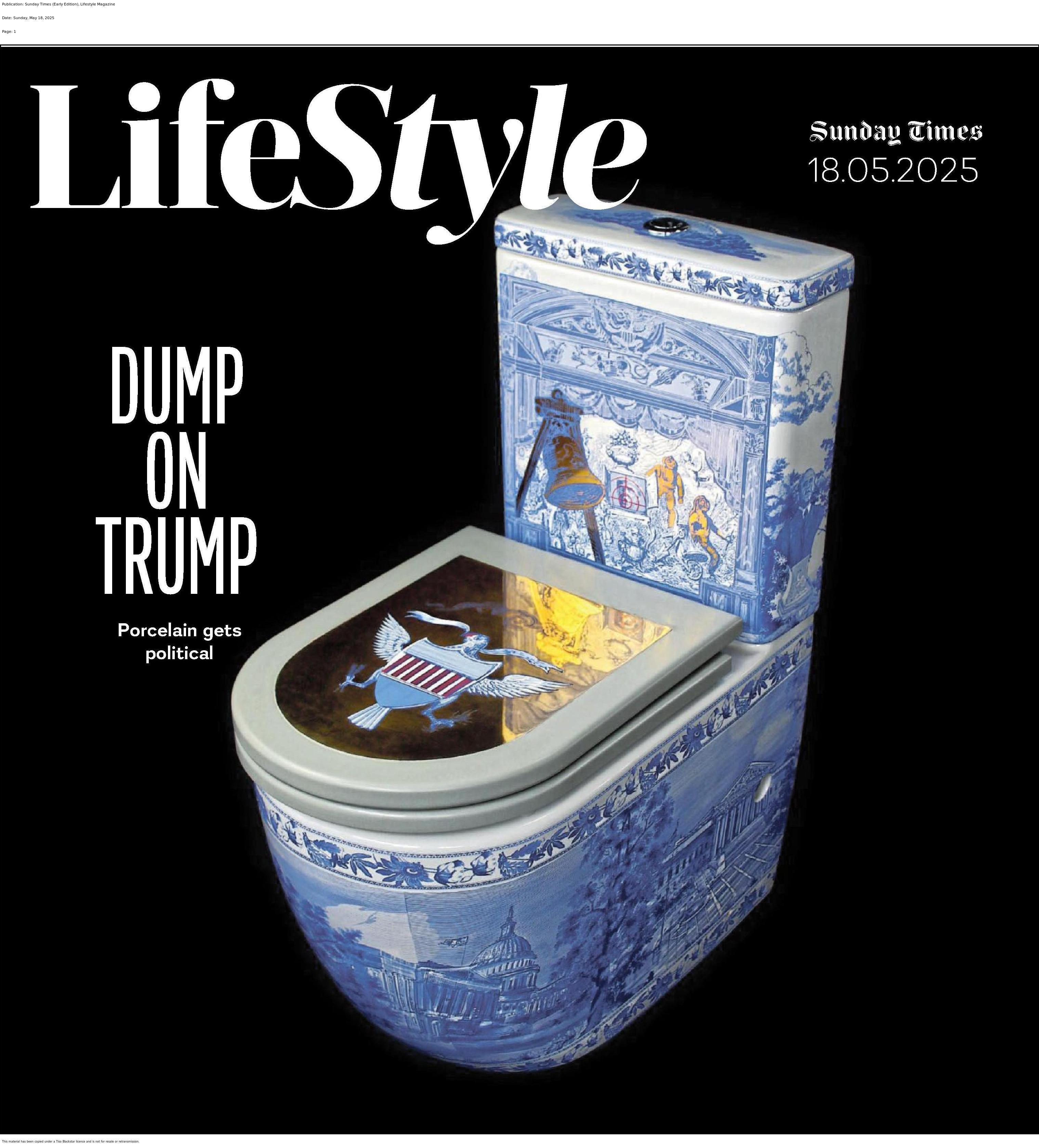 Sunday Times (Final), Lifestyle Magazine - p.1 - 18 May 2025_